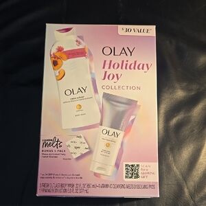 Olay Holiday Joy Collection Body Wash, Body Lotion, Facial Cleanser